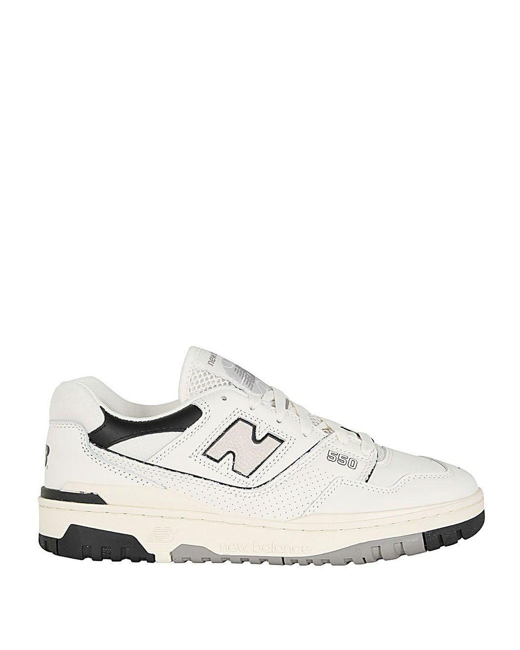 New Balance 550 Lifestyle Unisex Leather Sneakers in White for Men