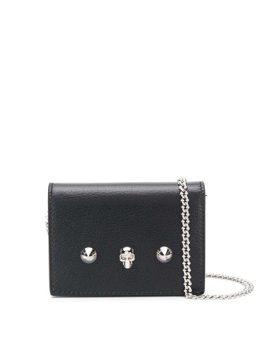 alexander mcqueen purse skull