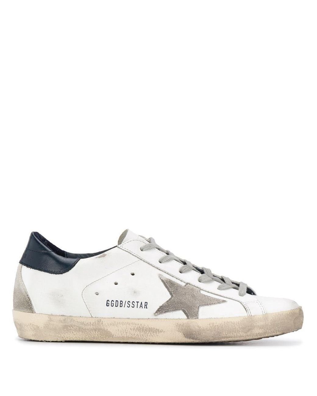 Golden Goose Deluxe Brand Goose Leather Sneakers in White - Lyst