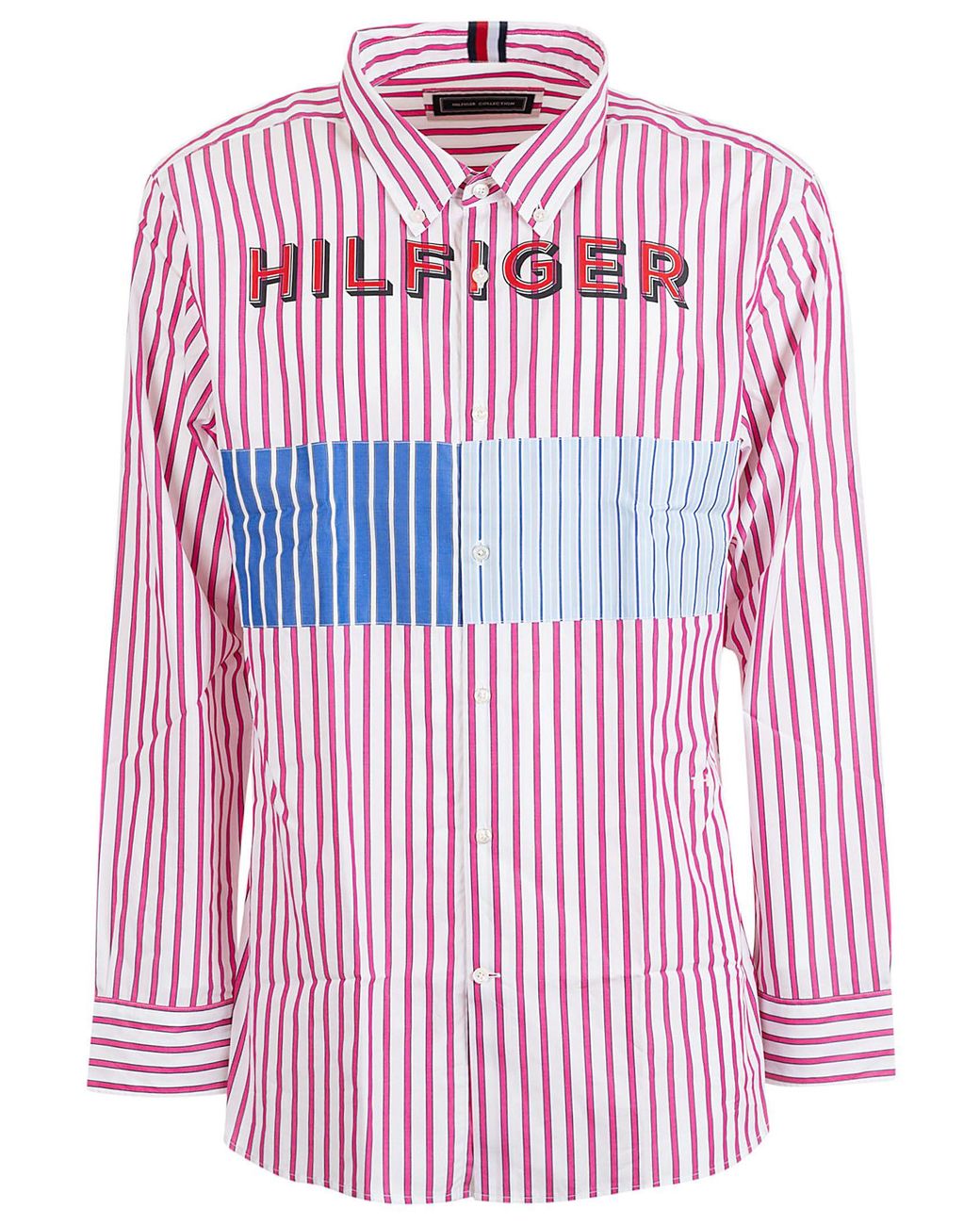 tommy hilfiger pink t shirt mens