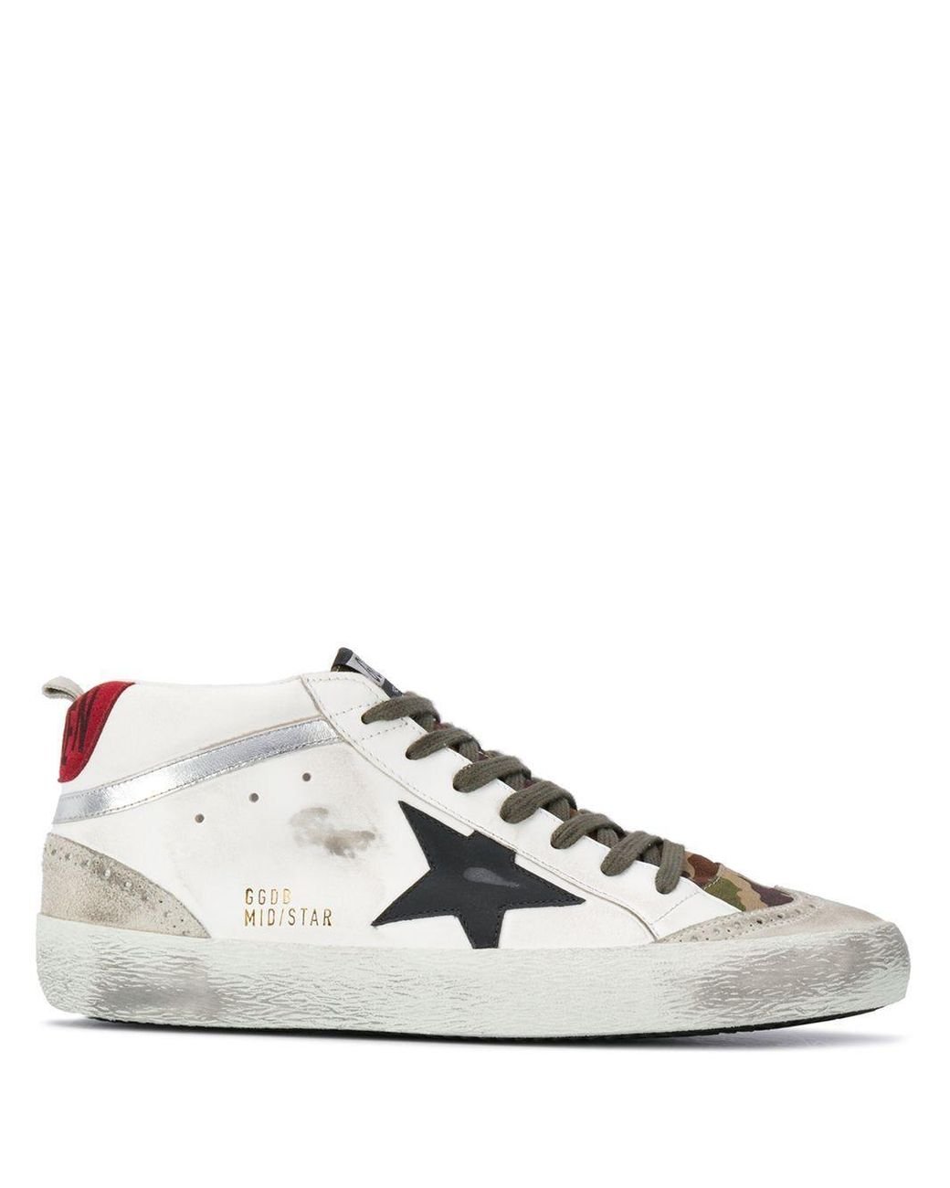 Golden Goose Deluxe Brand Goose Leather Hi Top Sneakers in White for ...