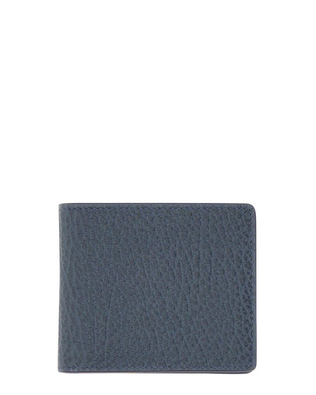 Maison Margiela Leder Andere materialien brieftaschen in Blau für Herren Herren Accessoires Handschuhe 