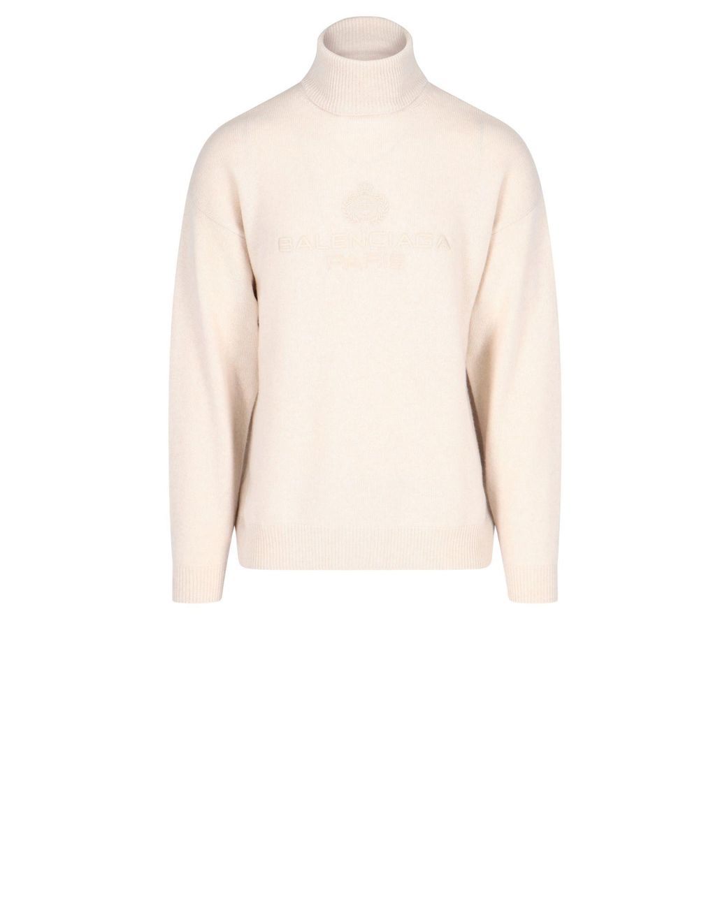 balenciaga sweater white