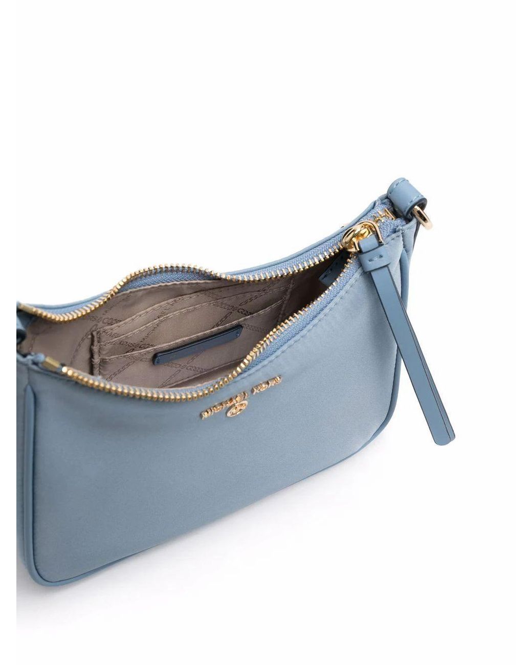 MICHAEL KORS  Leather Shoulder Bag in Dark Blue Luxury Bags  Wallets on  Carousell