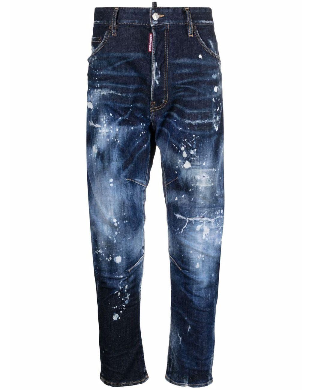 Off-White c/o Virgil Abloh Denim Ausgeblichene Skinny-Jeans in Grau für Herren Herren Bekleidung Jeans Jeans mit Gerader Passform 