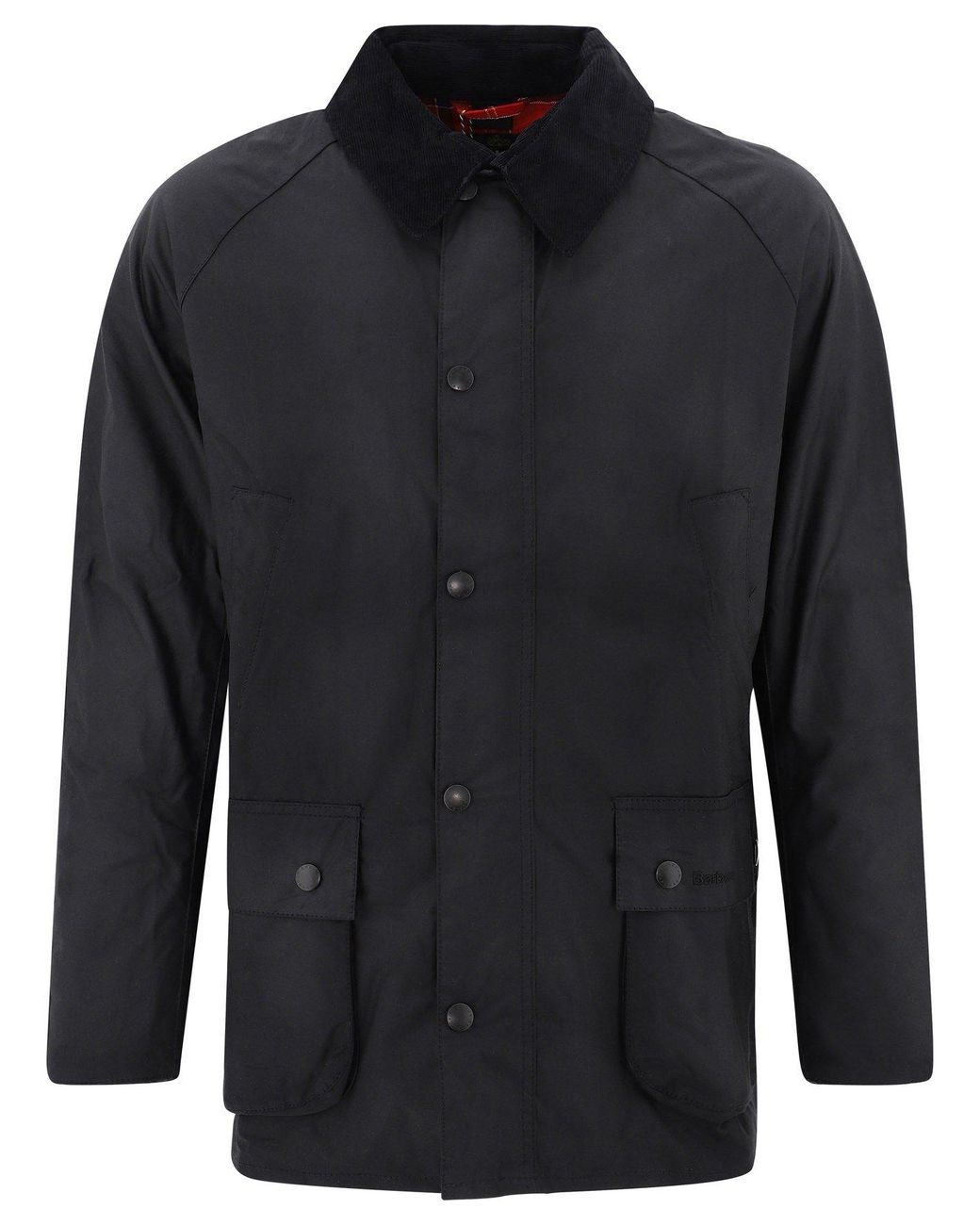 Barbour Cotton Jacket in Black for Men - Lyst