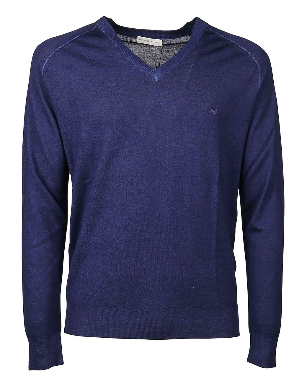 blue wool jumper