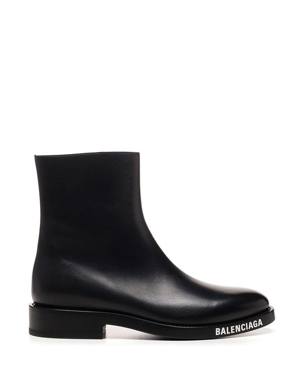balenciaga black ankle boots