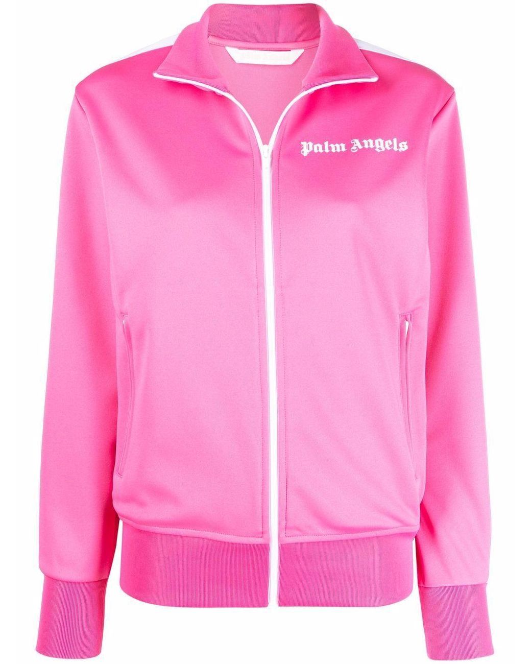 Palm Angels Synthetik Polyester sweatshirt in Pink Training und Fitnesskleidung Sweatshirts Damen Bekleidung Sport- 