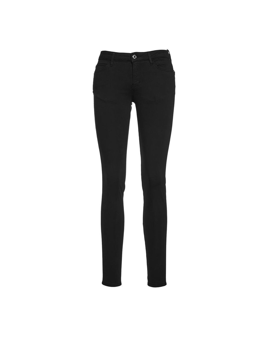 Guess Other Materials Pants in Black - Lyst