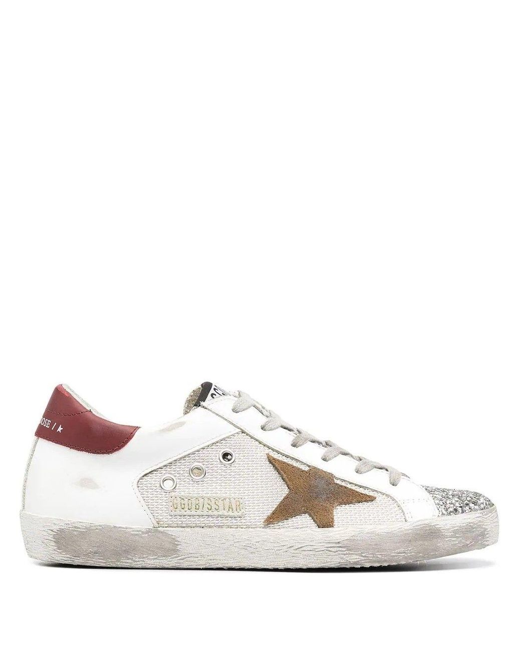 Golden Goose Deluxe Brand Goose Leather Sneakers in White - Lyst