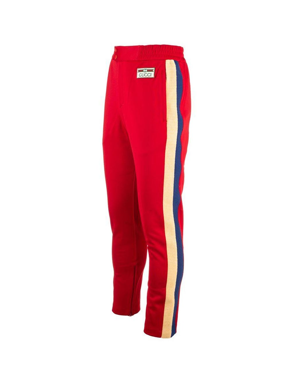 red gucci joggers