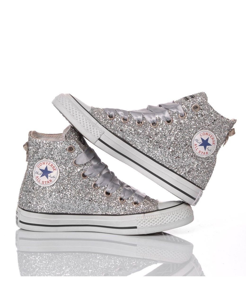 Silver Converse Glitter truongquoctesaigon.edu.vn