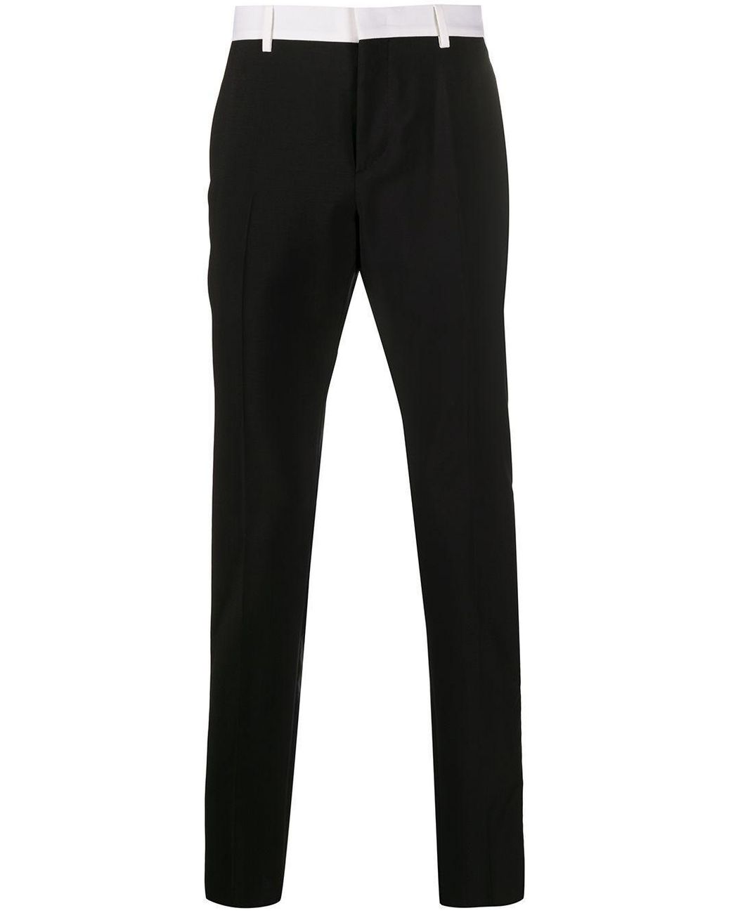 Valentino Wool Pants in Black for Men - Lyst