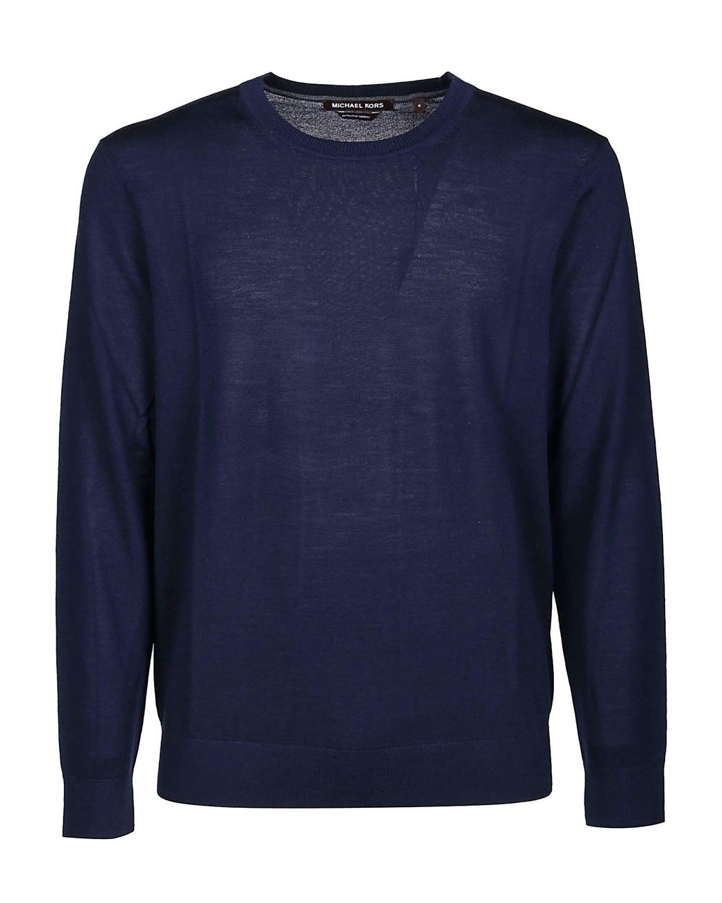 Michael Kors Wool Sweater in Blue for Men - Lyst