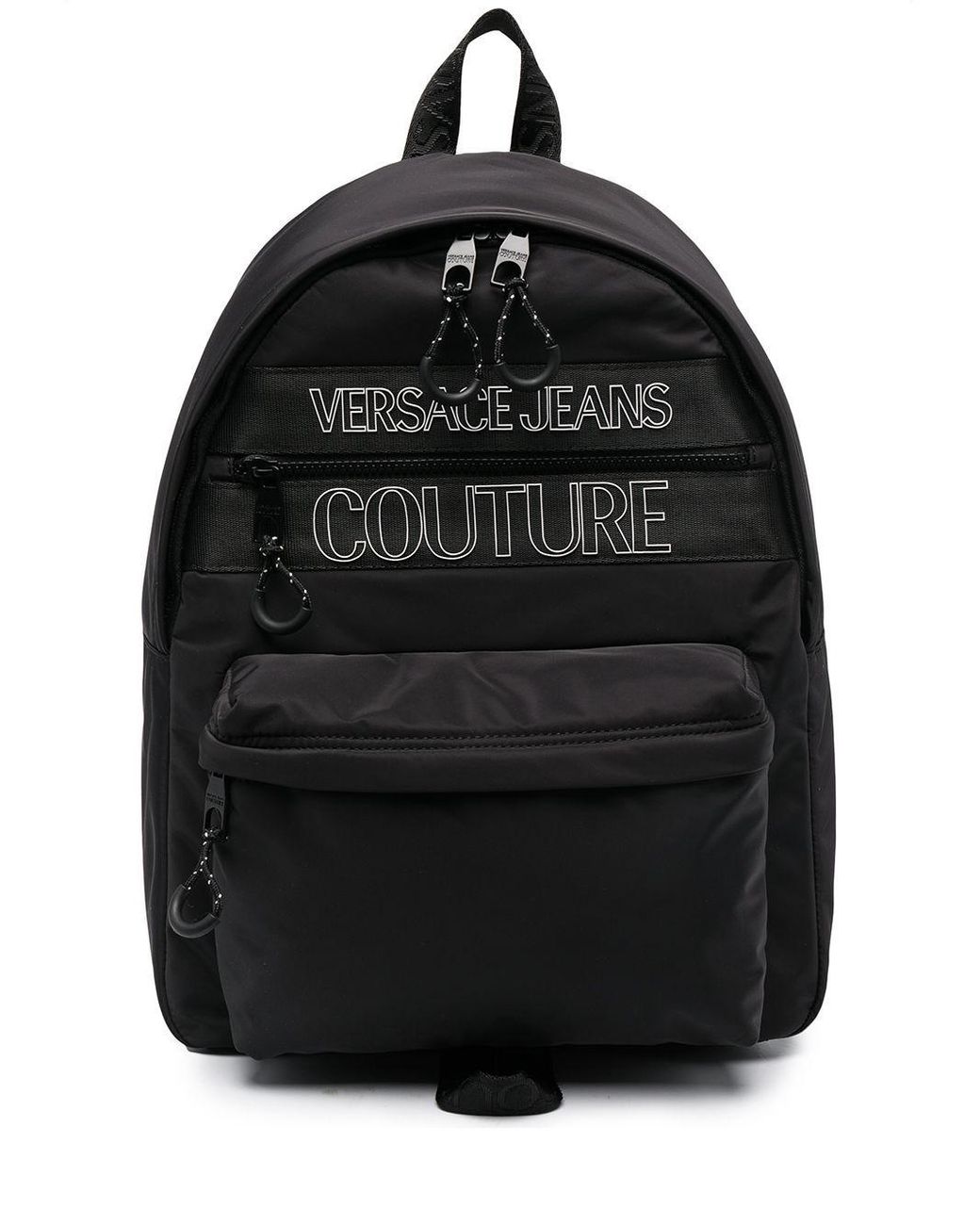 Versace Jeans Couture Synthetic Polyamide Backpack in Black for Men ...