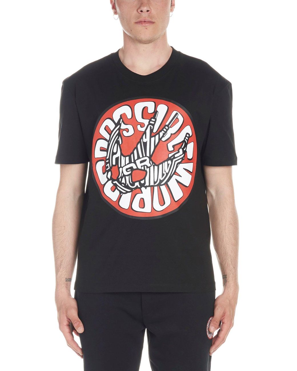 McQ Cotton Tshirt in Black for Men Lyst