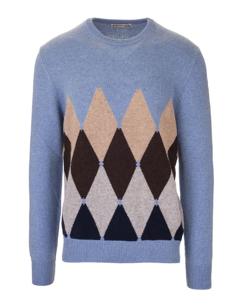 Ballantyne Cashmere Sweater in Light Blue (Blue) for Men