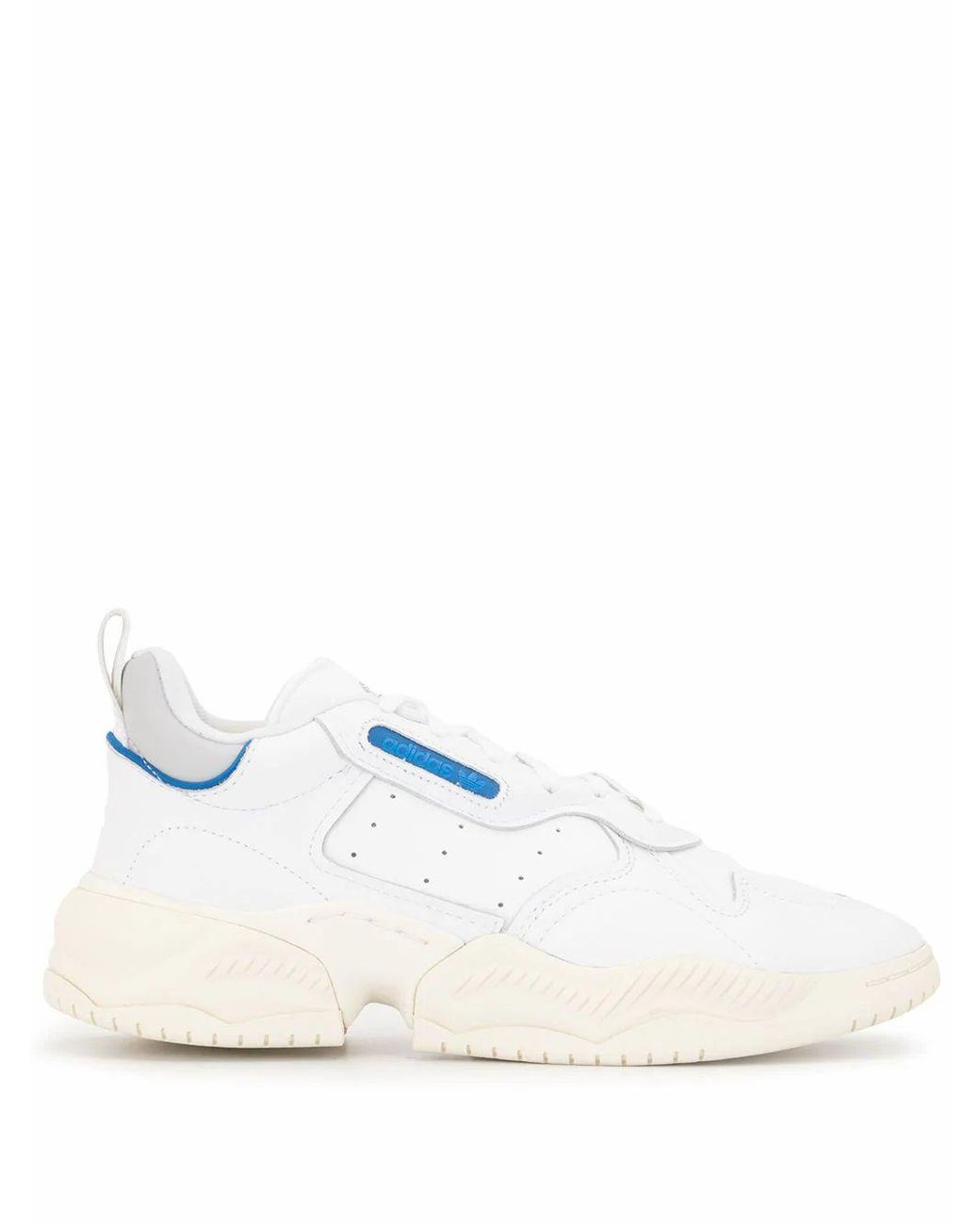 adidas Synthetic Chunky Sole Lace Up Trainers in White for Men | Lyst Canada