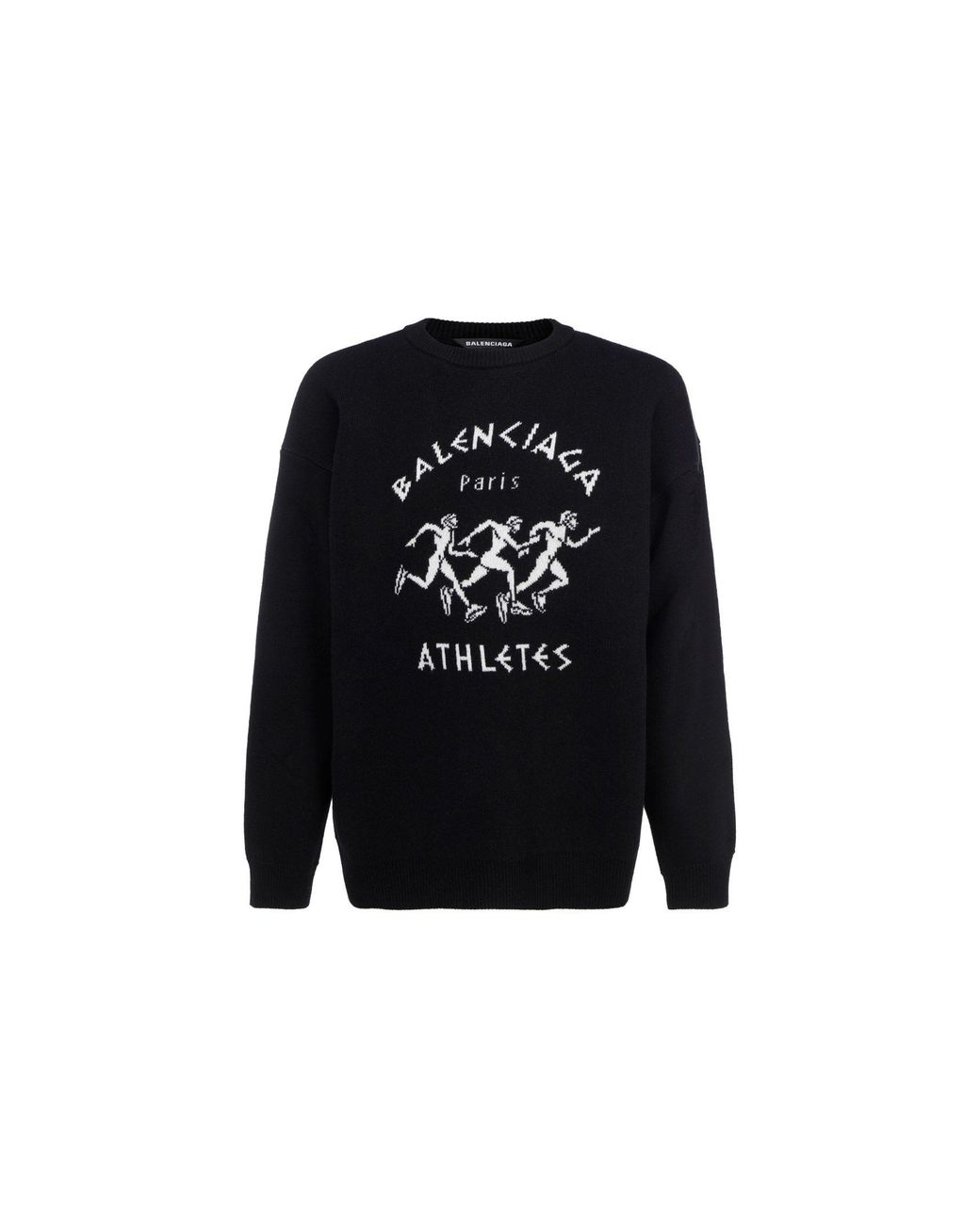 balenciaga sweater mens black