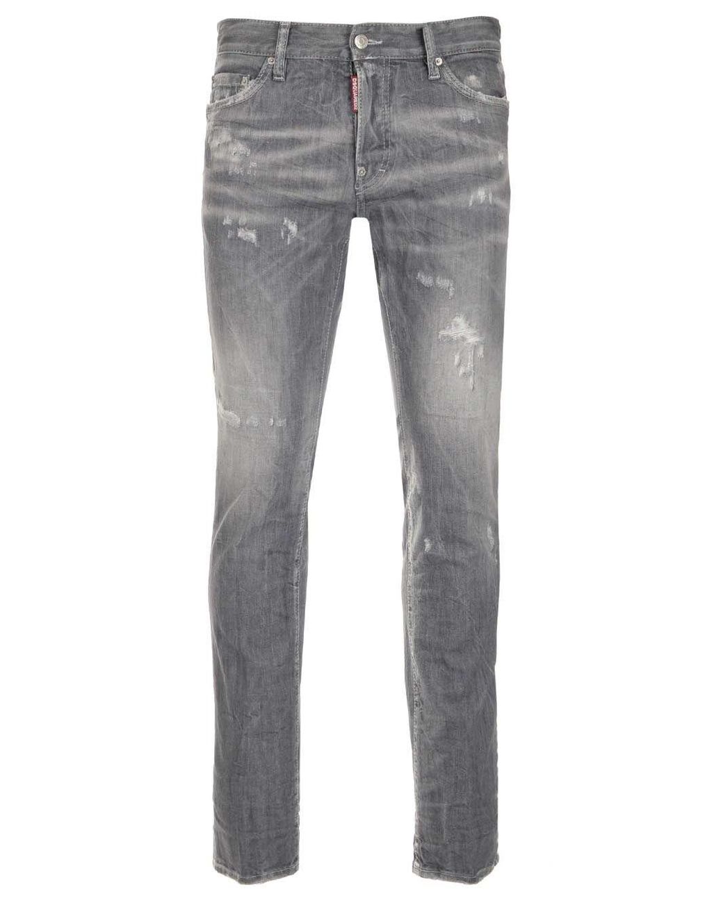 DSquared² Denim Jeans in Grey (Gray) for Men - Lyst