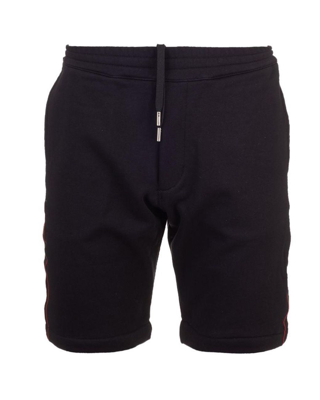 Alexander McQueen Cotton Shorts in Black for Men - Lyst