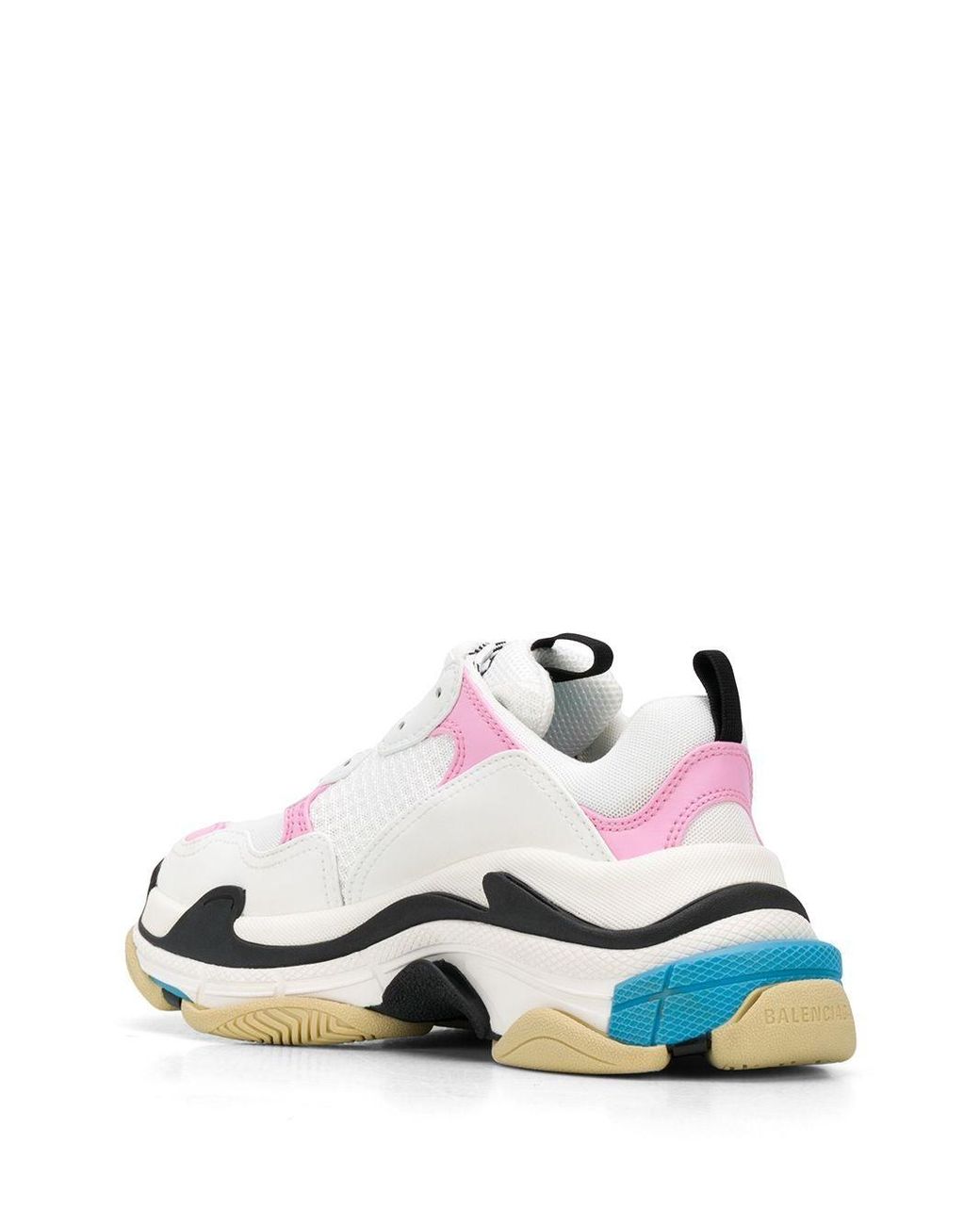 Balenciaga Triple S Sneakers in White (Pink) | Lyst