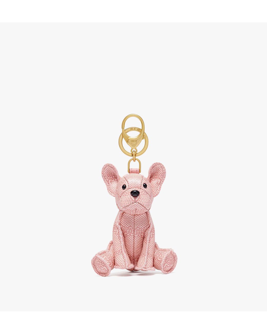 MCM Himmel French Bulldog Charm in Pink for Men Lyst UK