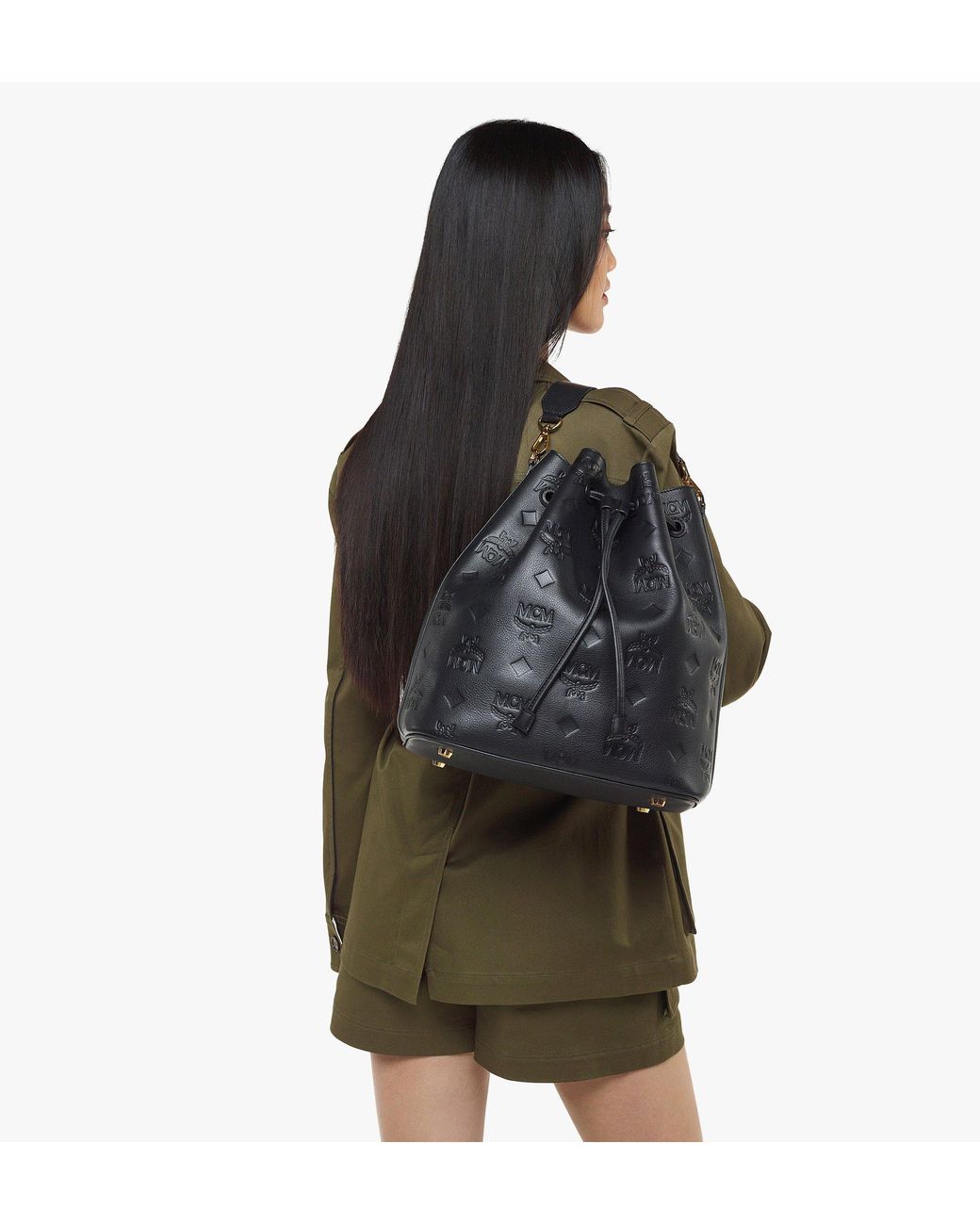 Mcm top essential drawstring