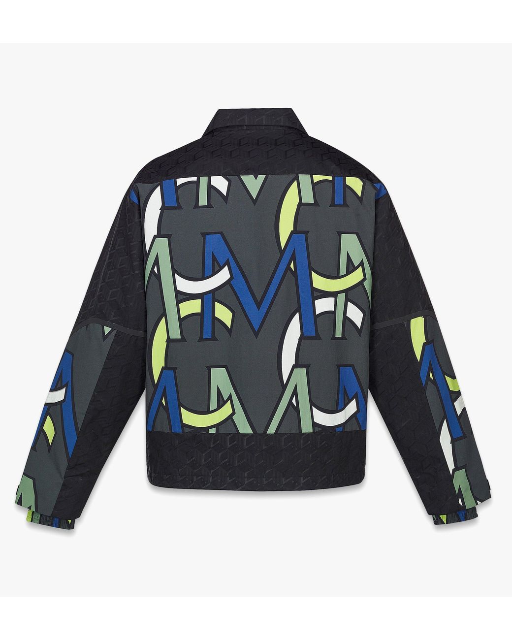 Mcm Men's x Puma Monogram Jacquard Jacket - Blue - Casual Jackets