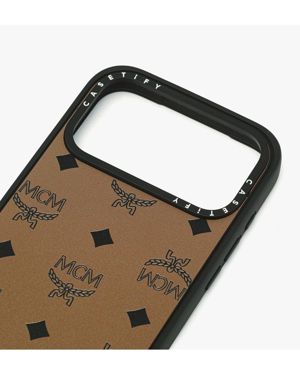 MCM Multicolor Iphone 17 Pro Max X Casetify Monogram Impact Iphone Case for men