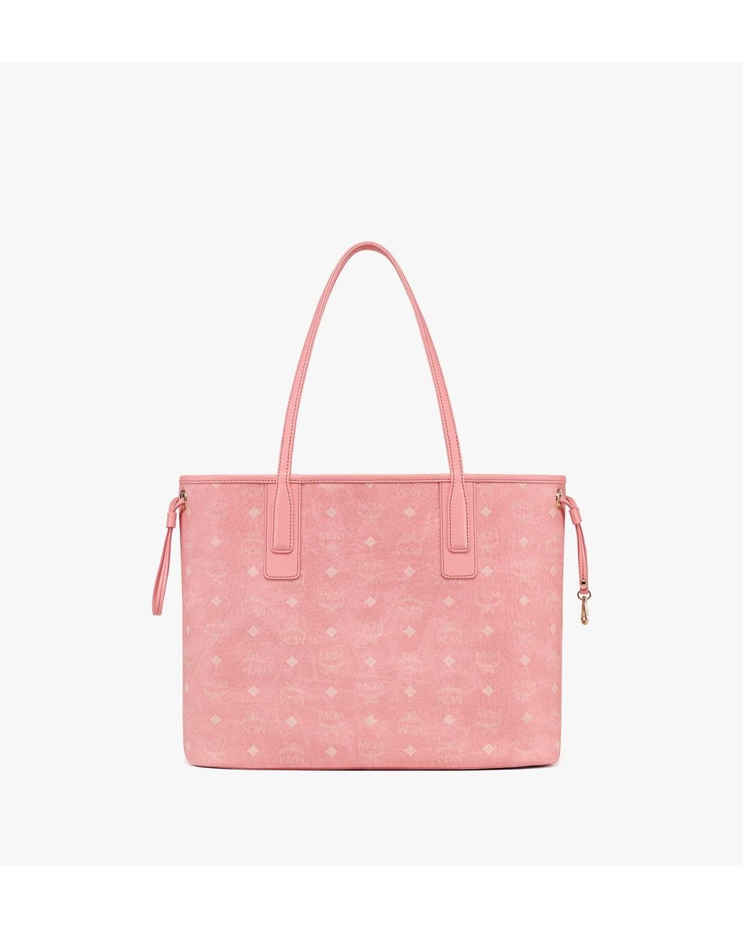 MCM Reversible Liz Shopper In Visetos in Pink Lyst UK