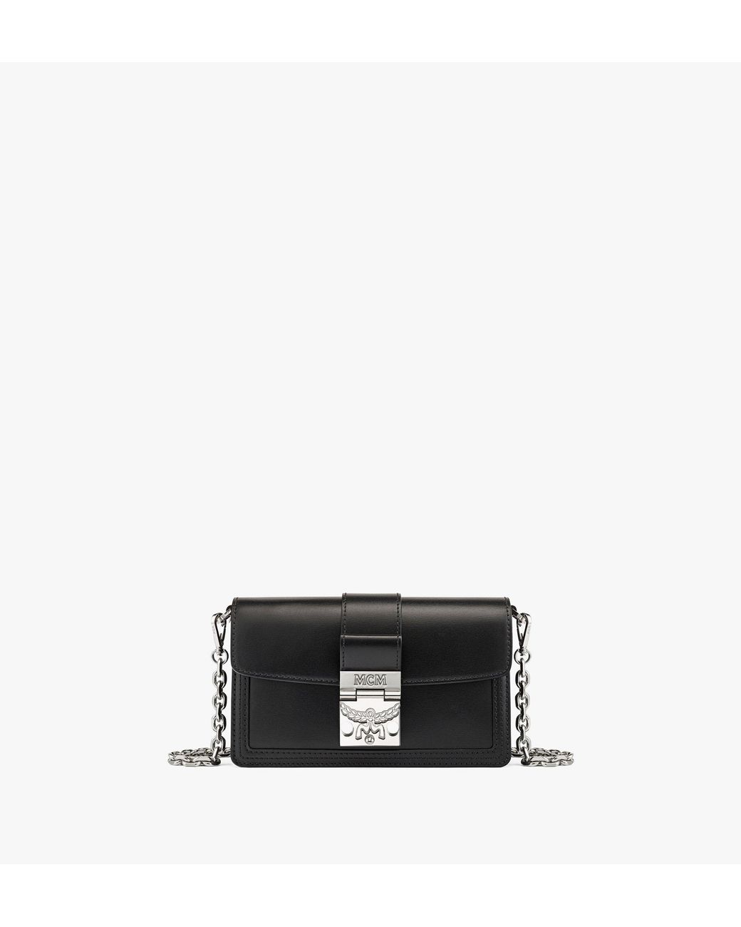 MCM Tracy Crossbody In Spanish Leather in Black Lyst
