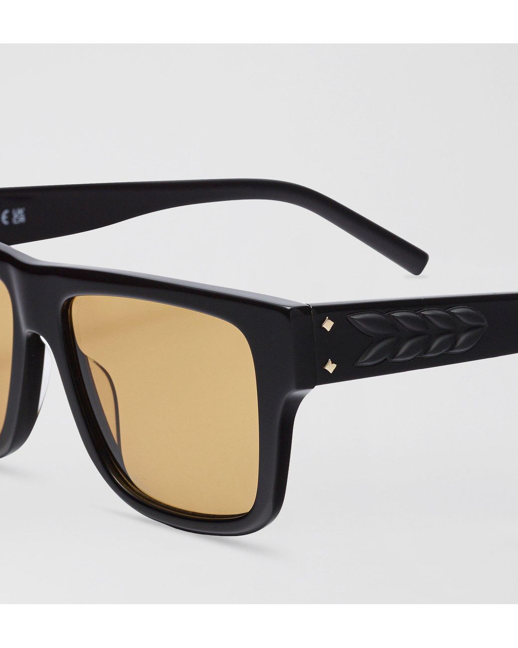 MCM Black Square Sunglasses for men