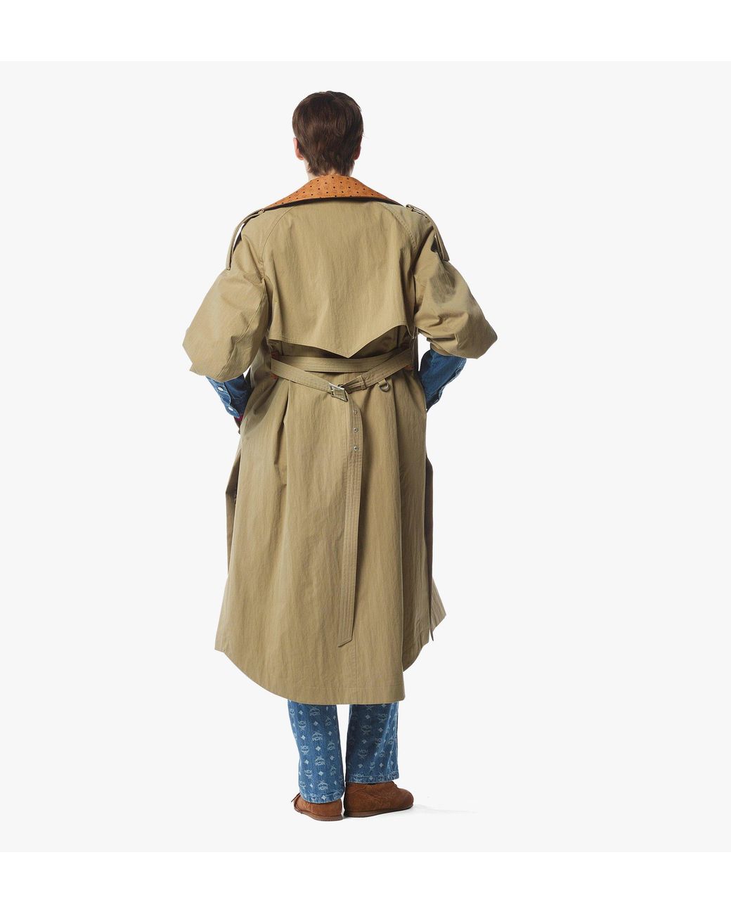 MCM Natural Trench Coat