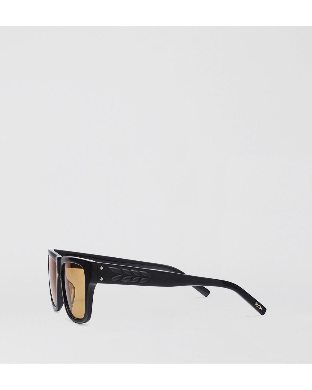 MCM Black Square Sunglasses for men