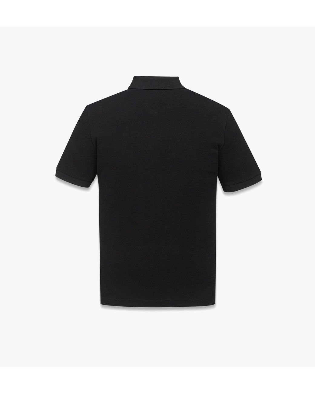 MCM Black Diamond Patch Piqué Polo for men