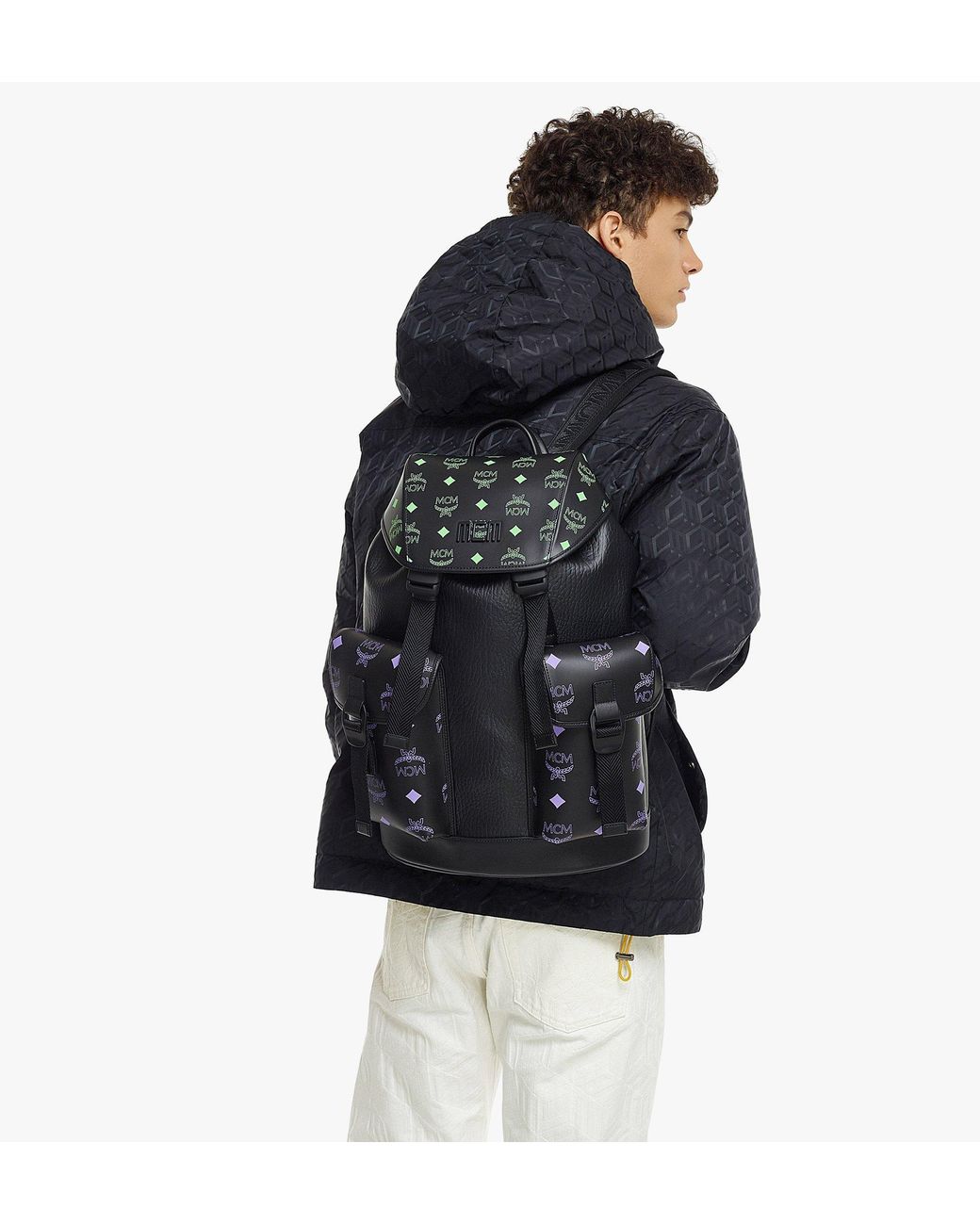Mcm backpack clearance colors