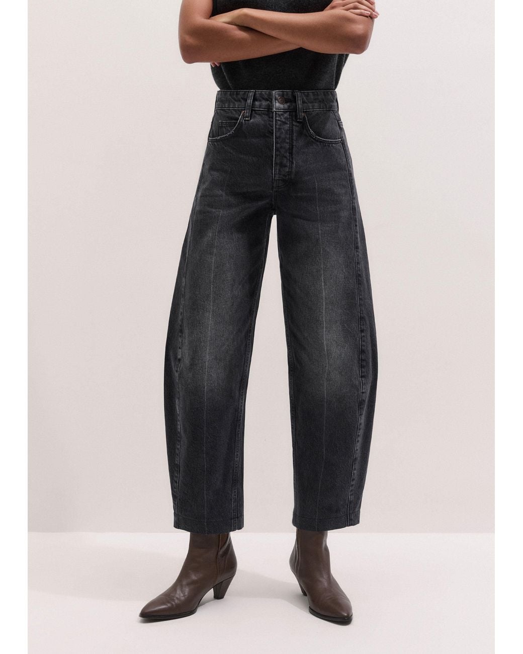ME+EM Blue Engineered Curve Jean