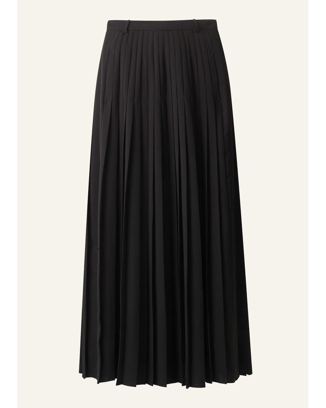 ME+EM Black Dramatic Maxi Length Skirt