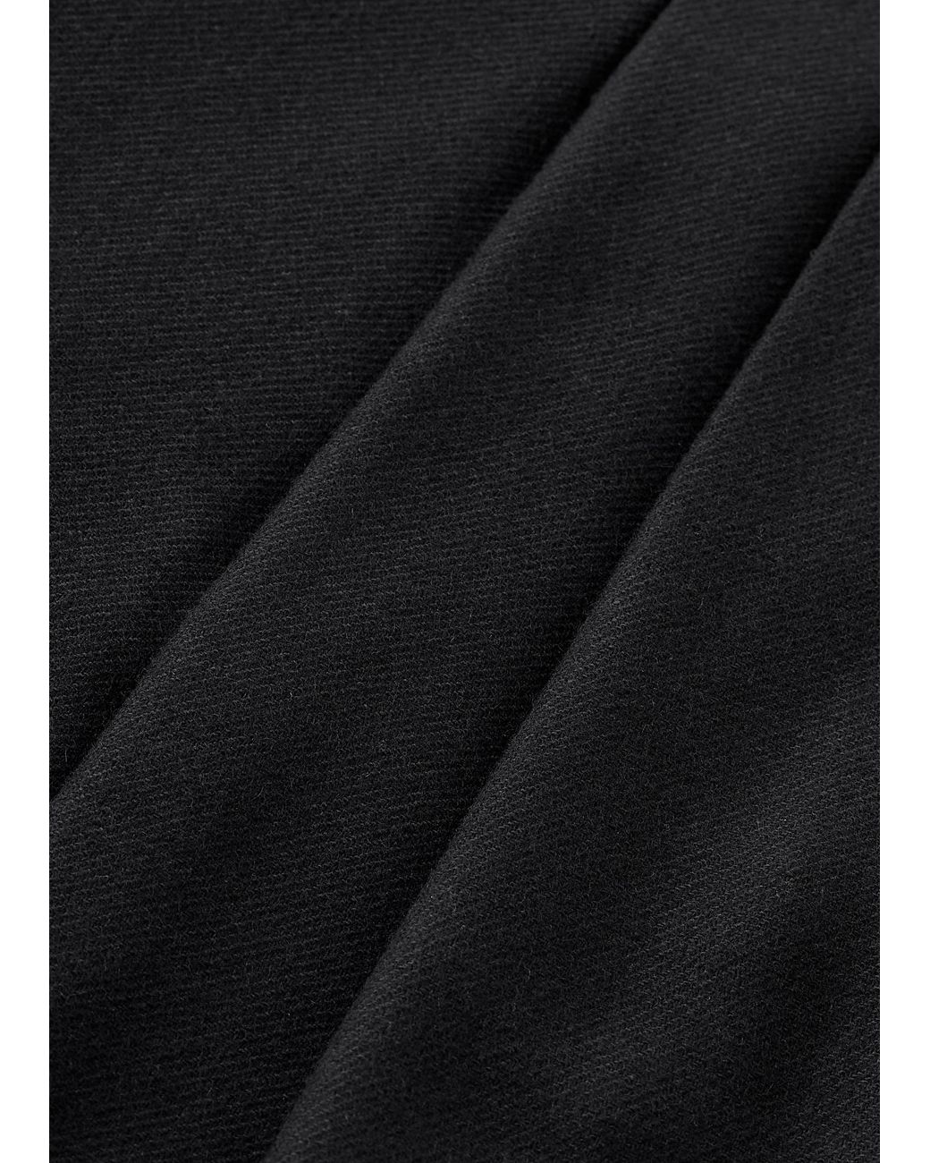 ME+EM Black Exaggerated Taper Trouser