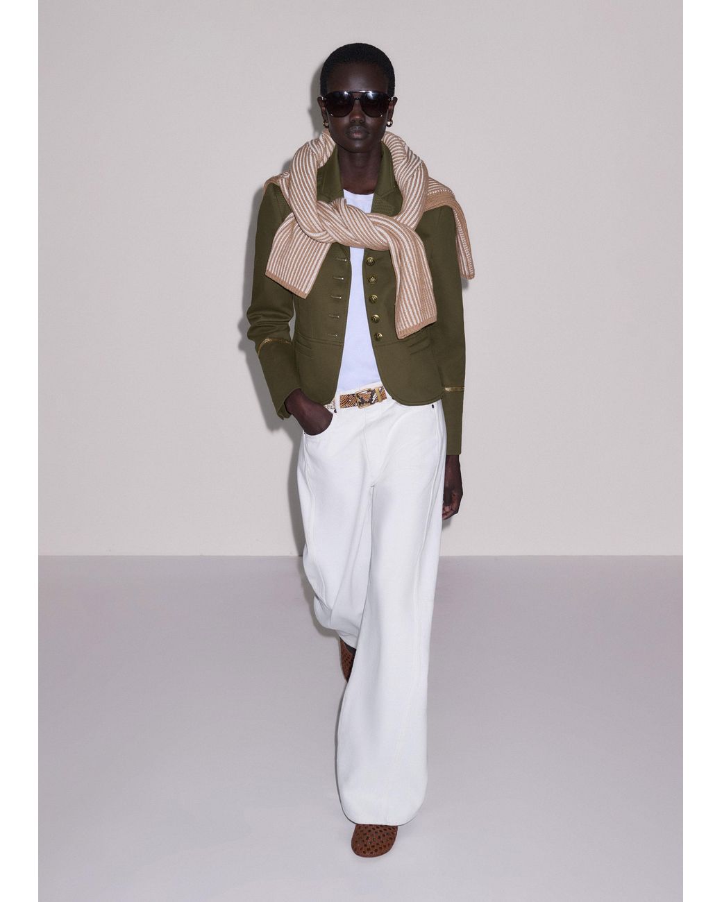 ME+EM Natural The Wear With Everything Fitted Utility Jacket