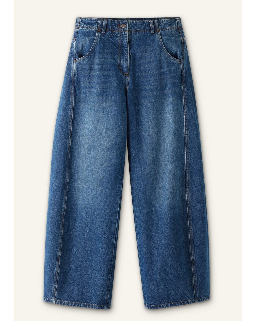 ME+EM Blue Engineered Relaxed Jean Mid