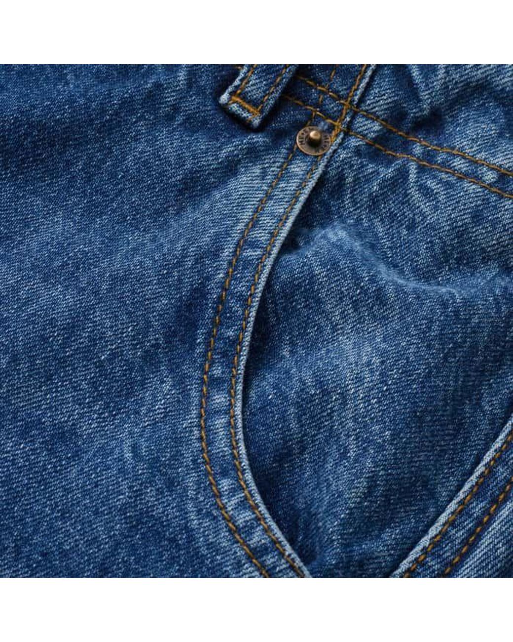 ME+EM Blue Engineered Relaxed Jean Mid