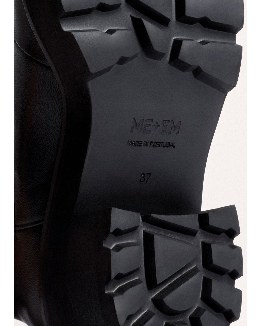 ME+EM Black Zip Front Boot
