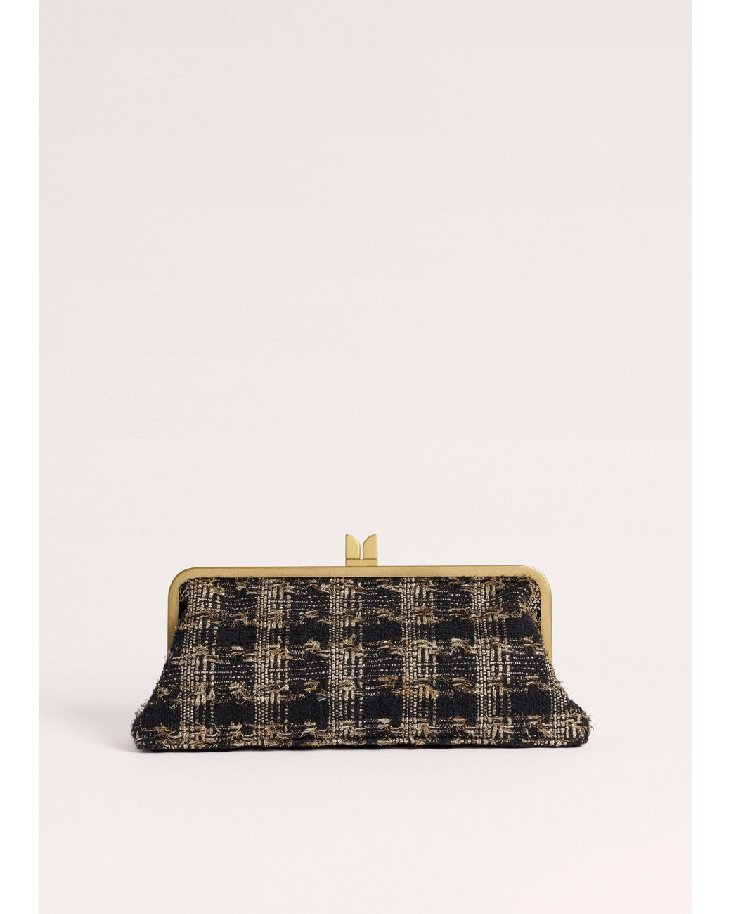 ME+EM Natural Elongated Frame Clutch