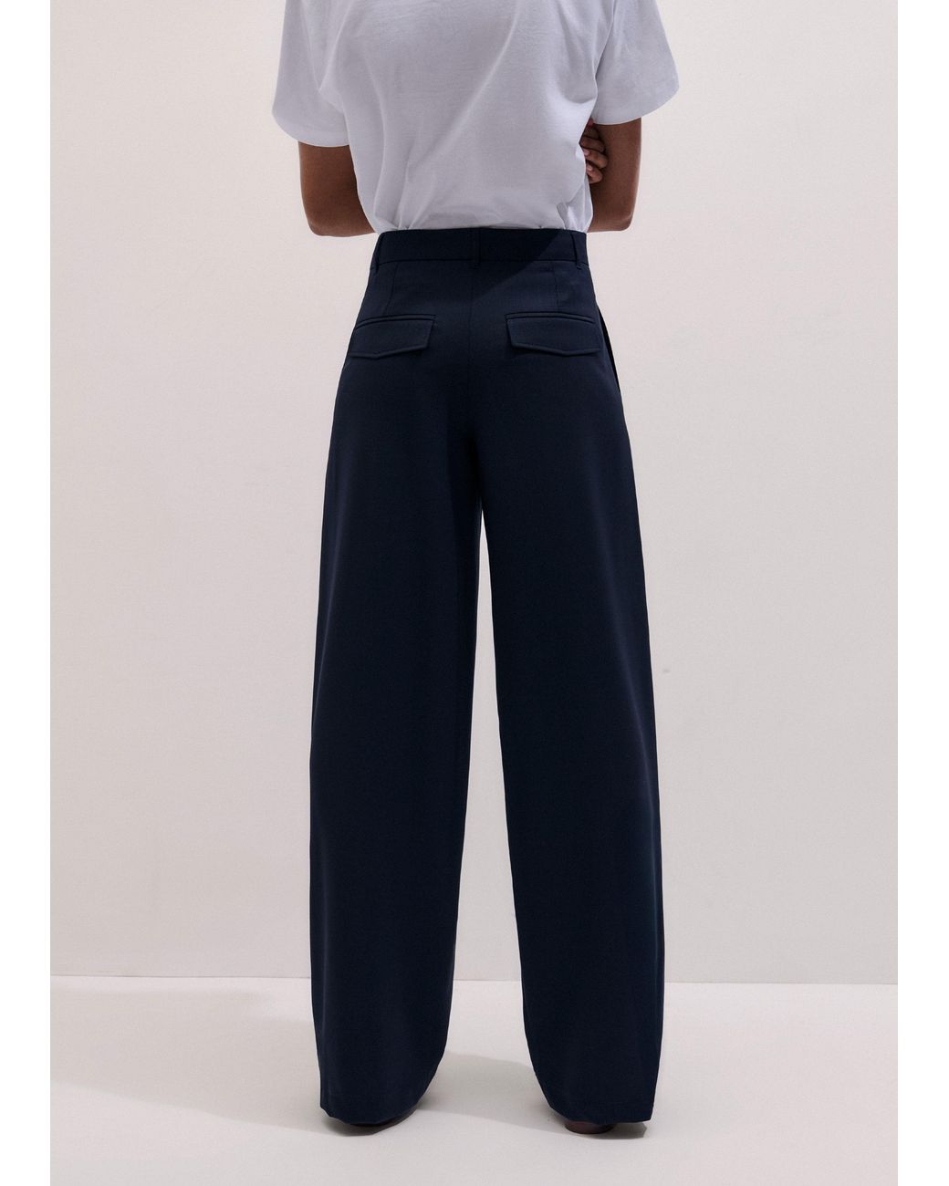 ME+EM Blue Extreme Taper Pant