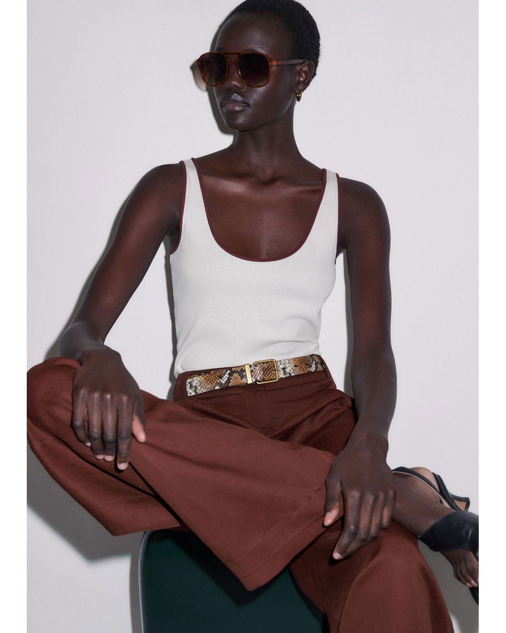 ME+EM Natural Reversible Belt