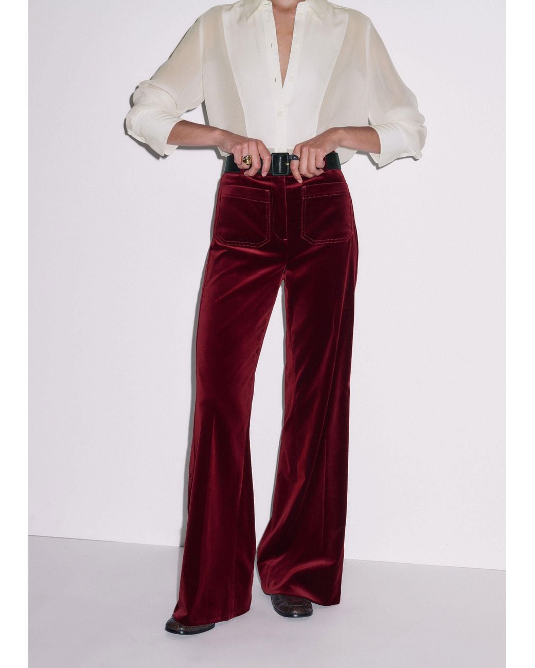ME+EM Red Leg Elongator Trouser