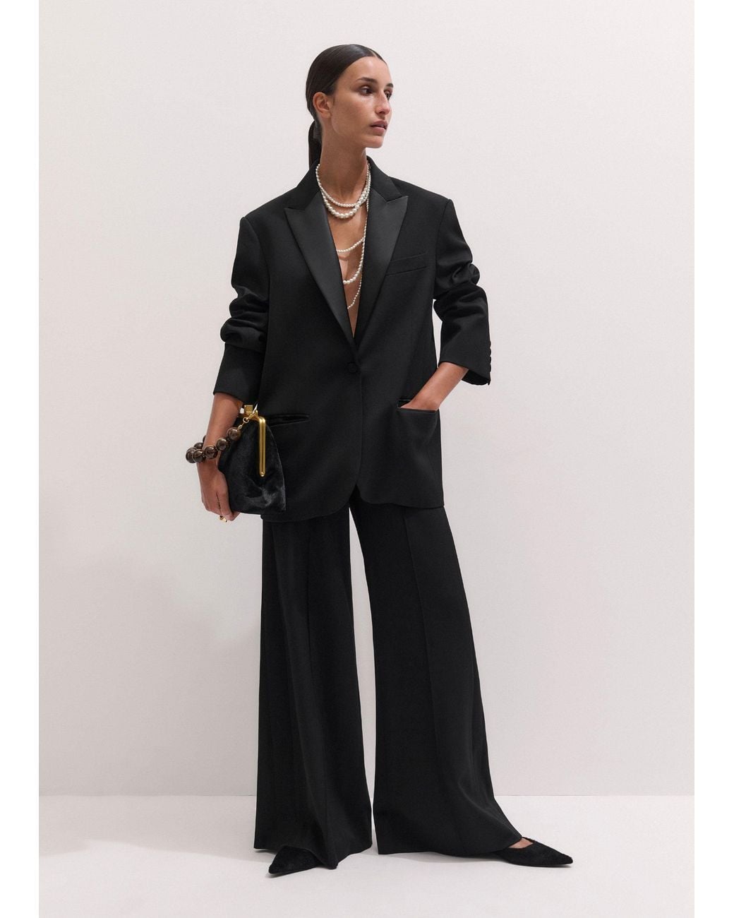 ME+EM Black Vertical Frame Bag